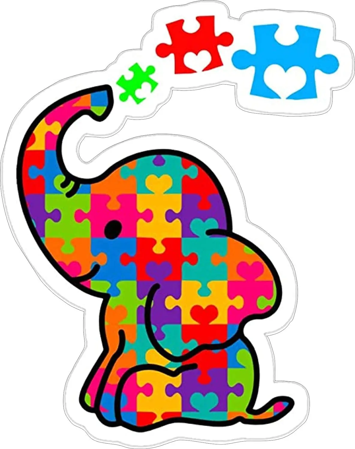 Autism Awareness Elephant Car Stickers Vinyl Decal Bumper Window Phone Trunk Guitar Cover Scratches Exterior Decor 
Autism Awareness Elephant Car Stickers Vinyl Decal Bumper Window Phone Trunk Guitar Cover Scratches Exterior Decor