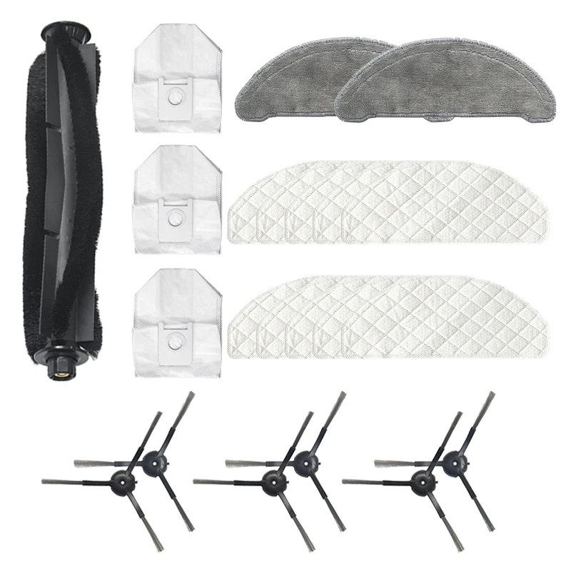 Main Brush Recyclable Mops Cloths Dust Bag Side Brush Accessories for ROIDMI EVE Plus Robot Cleaner Sweeper Parts
Main Brush Recyclable Mops Cloths Dust Bag Side Brush Accessories for ROIDMI EVE Plus Robot Cleaner Sweeper Parts