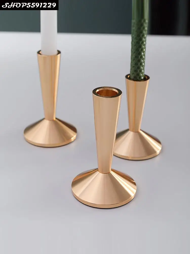 Electroplating Gold Tall Candle Holder Metal Craft Home Decoration Household Dining Table Romantic Iron Candle Holder Vertical
Electroplating Gold Tall Candle Holder Metal Craft Home Decoration Household Dining Table Romantic Iron Candle Holder Vertical