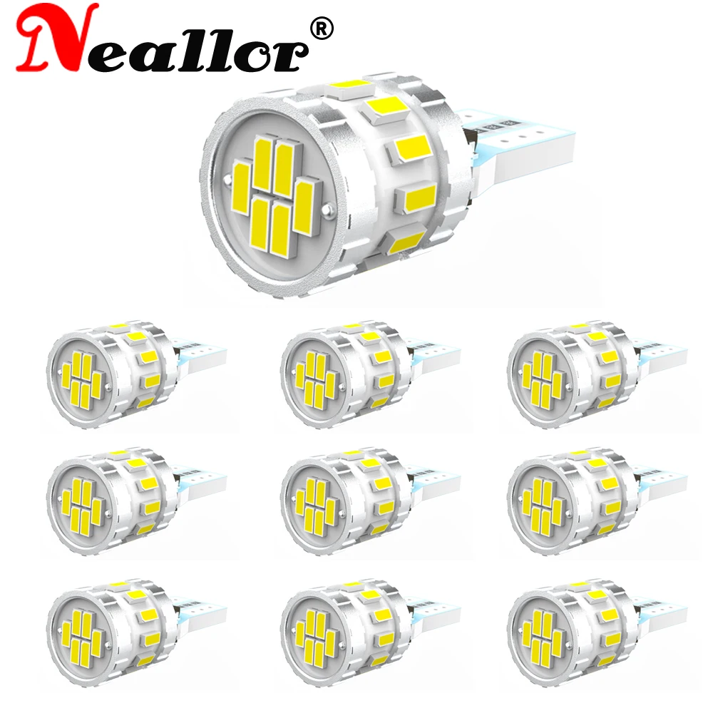 10x Canbus T10 W5W светодиодный лампы 3014 SMD для очистки автомобиля парковка светильник