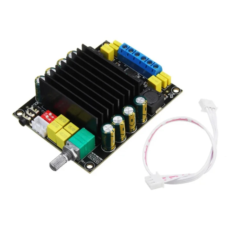 TDA7498 High Power Digital Power Amplifier Board 12-36V 2X100W with Audio Interface Cable
TDA7498 High Power Digital Power Amplifier Board 12-36V 2X100W with Audio Interface Cable