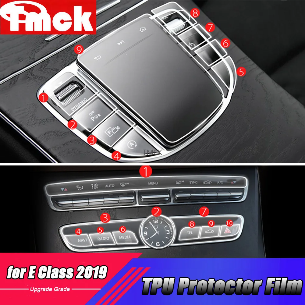 Автомобильные аксессуары для Mercedes Benz E Class W213 E200 E260 E300 E320 E350 2019 2020 молдинги салона