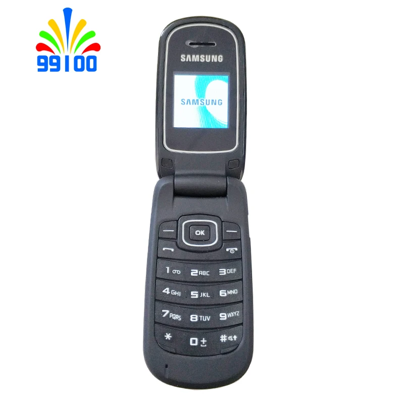 Восстановленный Оригинальный разблокированный сотовый телефон Samsung E1150 Flip1.43