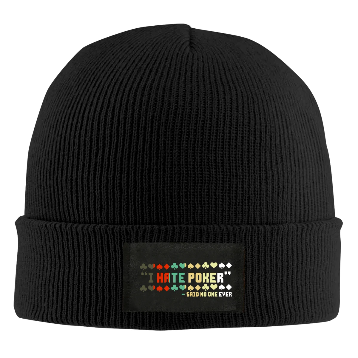 I Hate покер сказал, что нет ни одной облегающей шапки, женская зимняя шапка с черепом 
I Hate покер сказал, что нет ни одной облегающей шапки, женская зимняя шапка с черепом