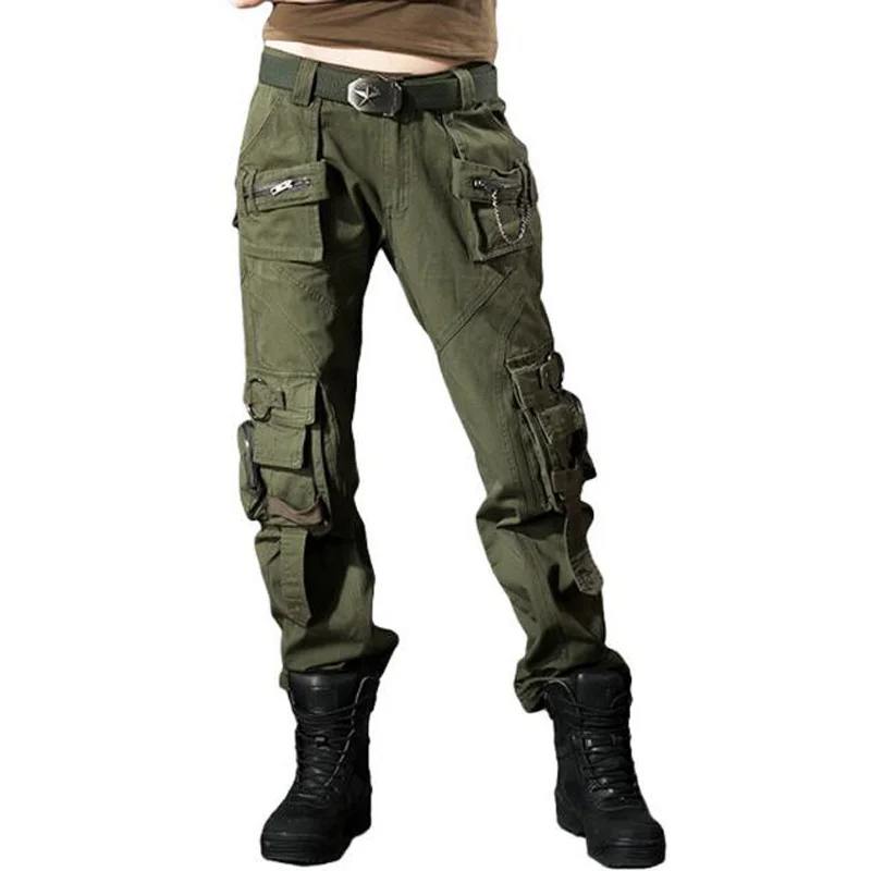 Women Multi-pocket Cargo Pants Dance Overalls Trousers Large Size Female Military Army Green Camouflage pants
Women Multi-pocket Cargo Pants Dance Overalls Trousers Large Size Female Military Army Green Camouflage pants