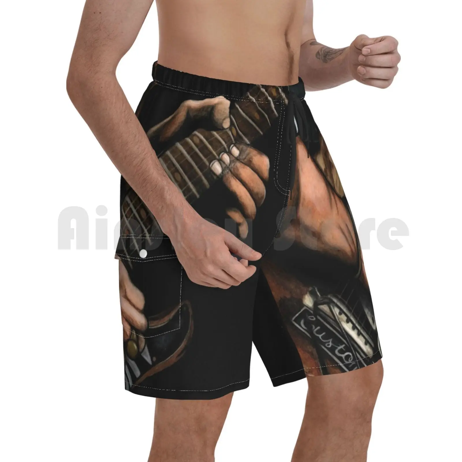 Стиви Рэй вон Пляжные шорты мужские пляжные шорты Плавание Мужские Шорты для купания Srv гитары Портрет с изображением музыкальных нот гитар... 
Стиви Рэй вон Пляжные шорты мужские пляжные шорты Плавание Мужские Шорты для купания Srv гитары Портрет с изображением музыкальных нот гитар...