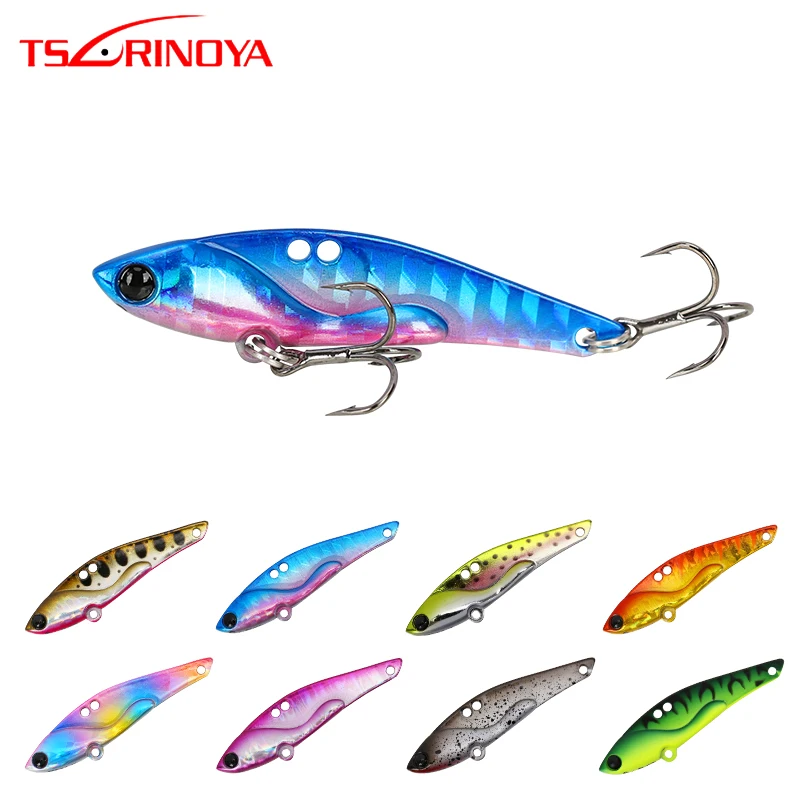 TSURINOYA 2pcs 50mm/7g 58mm/11g Metal VIB Hard Bait Sinking Lure Isca Artificial Bait Carp Leurre Peche Winte Ice Fishing Tackle
TSURINOYA 2pcs 50mm/7g 58mm/11g Metal VIB Hard Bait Sinking Lure Isca Artificial Bait Carp Leurre Peche Winte Ice Fishing Tackle