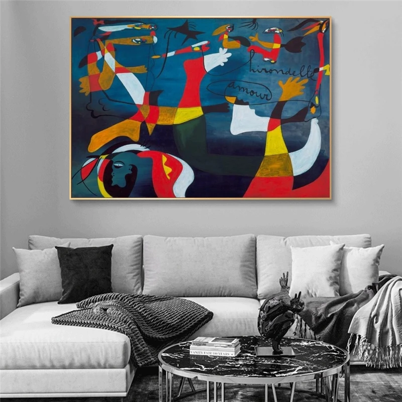 The Birth of The World Abstract Canvas Paintings By Joan Miro Famous Art Posters and Prints Art Wall Pictures for Living Room
The Birth of The World Abstract Canvas Paintings By Joan Miro Famous Art Posters and Prints Art Wall Pictures for Living Room