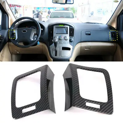 Обшивка для вентиляционного отверстия из углеродного волокна Hyundai H 1 iMax i800 08
