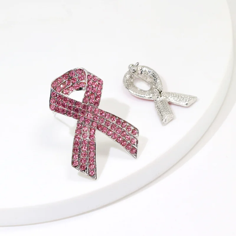 BREAST CANCER AWARENESS Brooch w/Rhinstone Pink Ribbon Crystal Lapel Pin for Women Enamel Breast Reconstruction Awareness (BRA)
BREAST CANCER AWARENESS Brooch w/Rhinstone Pink Ribbon Crystal Lapel Pin for Women Enamel Breast Reconstruction Awareness (BRA)
