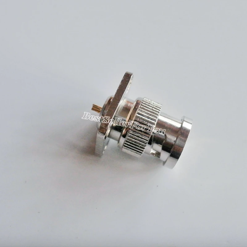 1Pcs Connector BNC Male Plug With 4 Holes Pane/Flange 17.5*17.5mm Solder Cup Connector Straight
1Pcs Connector BNC Male Plug With 4 Holes Pane/Flange 17.5*17.5mm Solder Cup Connector Straight