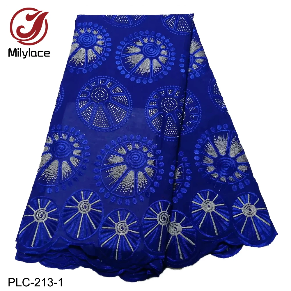 New Arrival Swiss Voile Lace 100% Cotton Embroidery with Stone Lace Fabric for Party Dress PLC-213
New Arrival Swiss Voile Lace 100% Cotton Embroidery with Stone Lace Fabric for Party Dress PLC-213