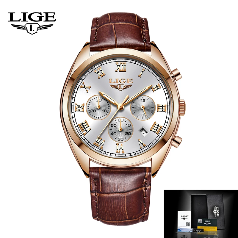 LIGE Fashion Mens Watches Top Brand Luxury WristWatch Quartz Clock White Watch Men Waterproof Date Chronograph Relogio Masculino
LIGE Fashion Mens Watches Top Brand Luxury WristWatch Quartz Clock White Watch Men Waterproof Date Chronograph Relogio Masculino