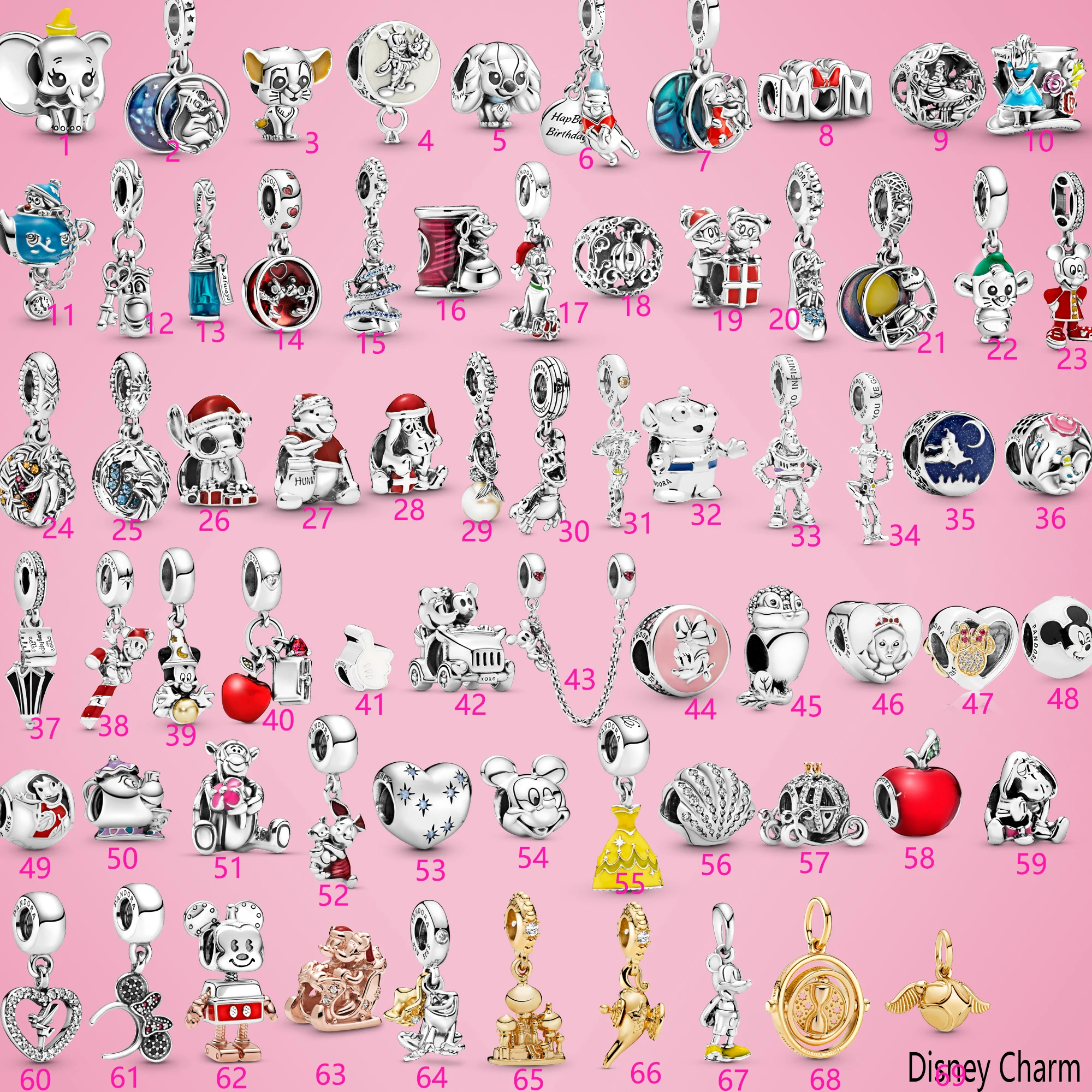 Женский браслет из серебра 100% пробы, с подвеской 
Женский браслет из серебра 100% пробы, с подвеской