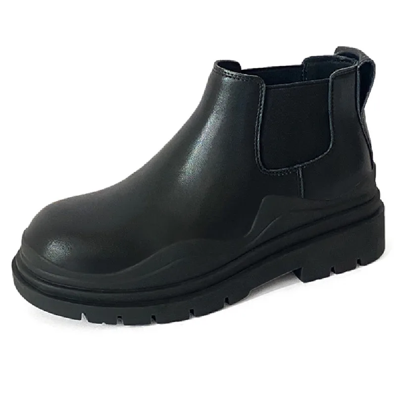 2021 Chelsea Boots Women Genuine Leather Ankle Boots Chunky Winter Shoes Platform Short Boots Female Slip on Chunky Heel Lasdies
2021 Chelsea Boots Women Genuine Leather Ankle Boots Chunky Winter Shoes Platform Short Boots Female Slip on Chunky Heel Lasdies