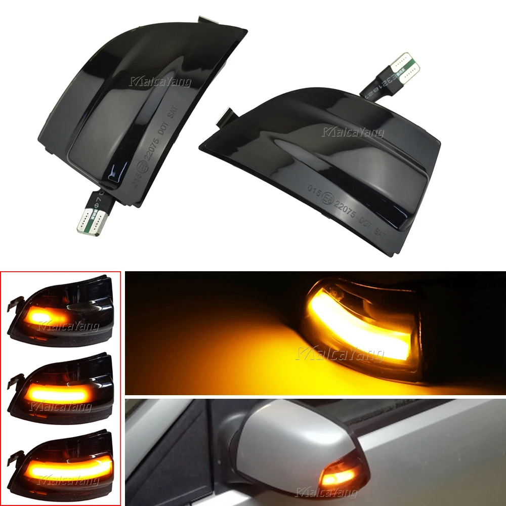 For FORD Focus 2 MK2 C-MAX 2pcs LED Dynamic Turn Signal Light Car Rear View Mirror LED Indicator Blinker 2004-2008
For FORD Focus 2 MK2 C-MAX 2pcs LED Dynamic Turn Signal Light Car Rear View Mirror LED Indicator Blinker 2004-2008