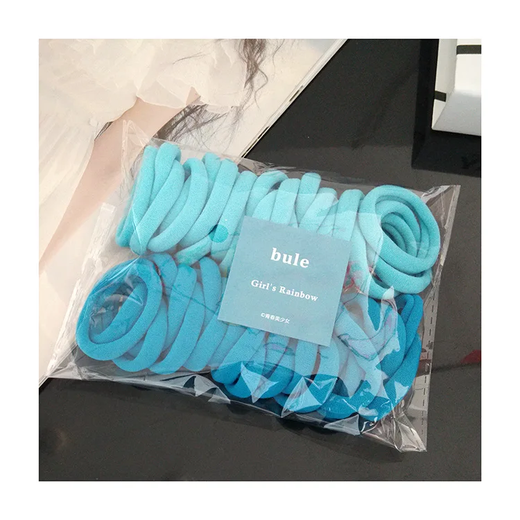 50Pcs New Fashion Women Solid Color Stretch Elastic Hair Bands Simple Plain Rope Bands Protect The Hair 6 Colors
50Pcs New Fashion Women Solid Color Stretch Elastic Hair Bands Simple Plain Rope Bands Protect The Hair 6 Colors