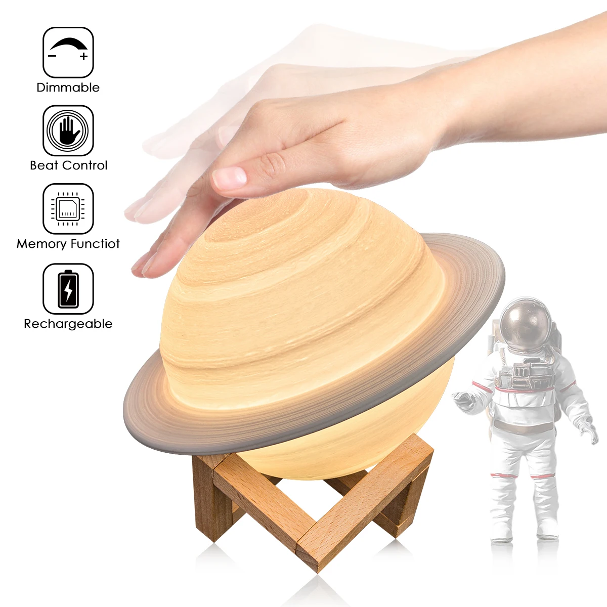 Приглушаемый светодиодный ночник 3 цветов с 3D рисунком и деревянной подставкой, перезаряжаемый ночник для украшения дома и офиса с сенсорны...
Приглушаемый светодиодный ночник 3 цветов с 3D рисунком и деревянной подставкой, перезаряжаемый ночник для украшения дома и офиса с сенсорны...