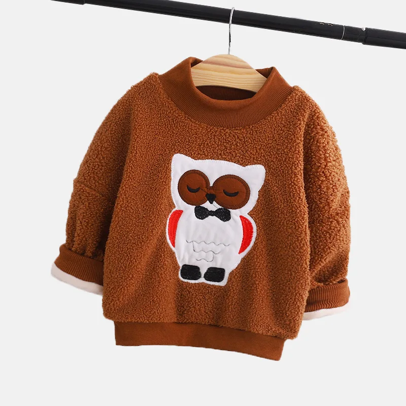 Children clothes Casual Fashion cotton long sleeves for Boys 2-6Y Warm Pullover Baby Girls Clothes Kids Infant Top
Children clothes Casual Fashion cotton long sleeves for Boys 2-6Y Warm Pullover Baby Girls Clothes Kids Infant Top