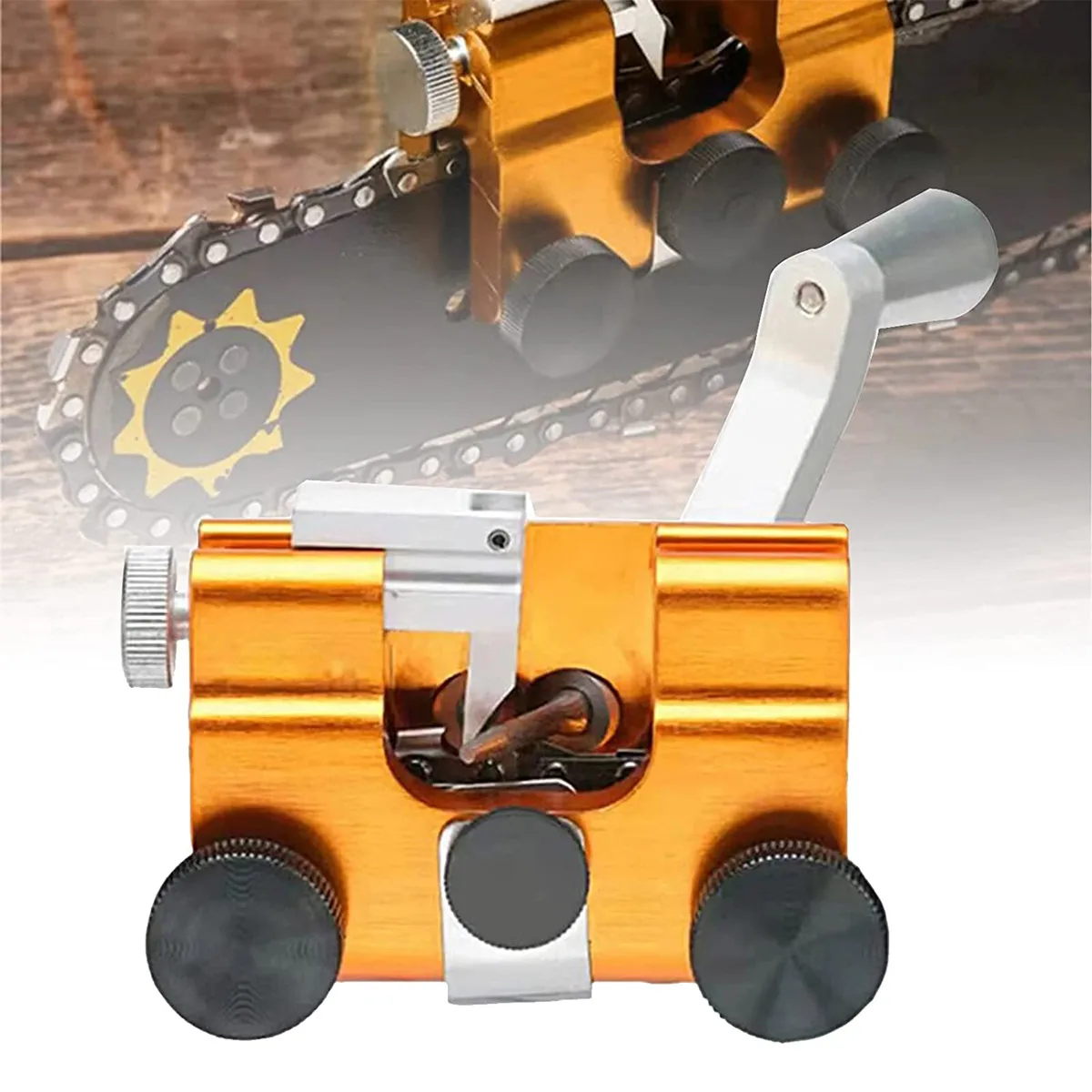 Portable Chainsaw Chain Sharpening Jig Sharpening Jig Chain Saw Drill Sharpen Tool for All Kinds of Chain Saws and Electric Saws
Portable Chainsaw Chain Sharpening Jig Sharpening Jig Chain Saw Drill Sharpen Tool for All Kinds of Chain Saws and Electric Saws