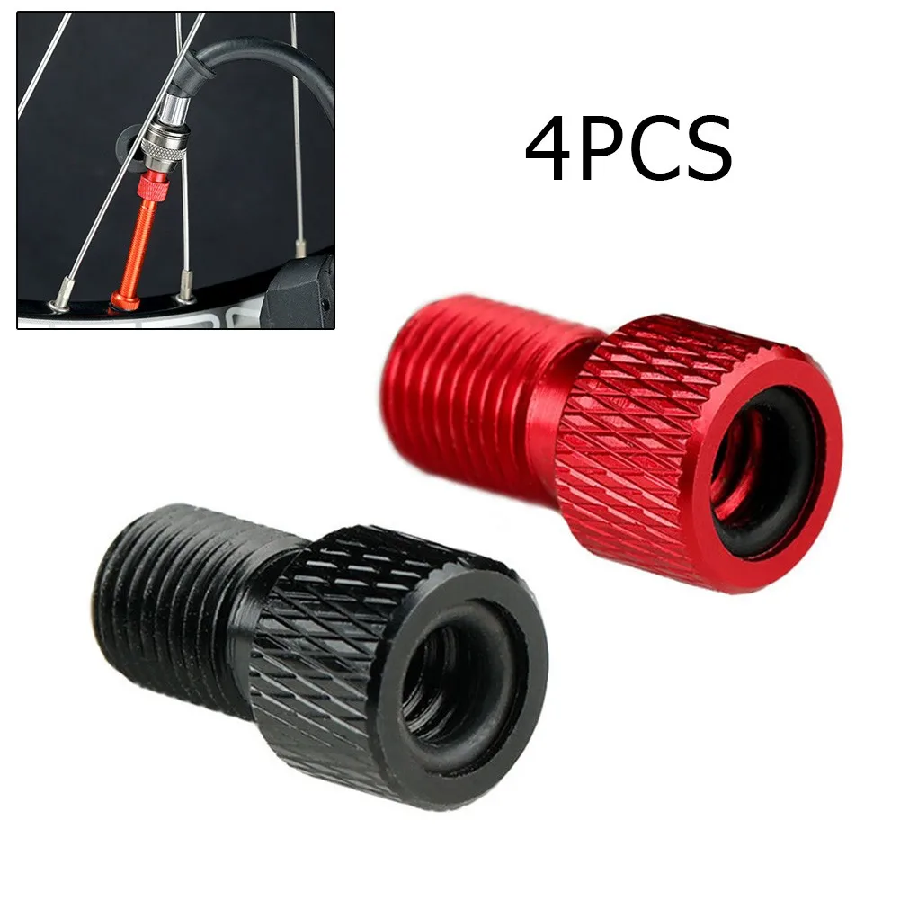 4pcs Aluminum Alloy Bicycle Valve Adapter French Valve To Car Valve French Mouth Tubeless Tyre Cycling Tire Accessories
4pcs Aluminum Alloy Bicycle Valve Adapter French Valve To Car Valve French Mouth Tubeless Tyre Cycling Tire Accessories