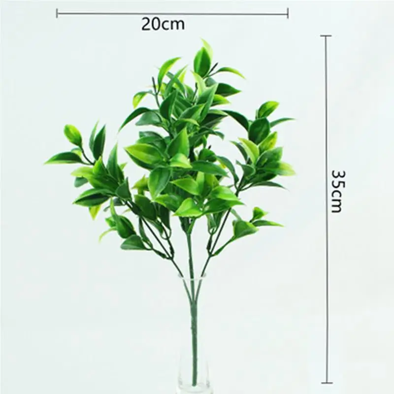 1 Branch Fake Plants Simulation Artificial Fake Leaf Cape Jasmine Leaf Stem Green Plant Home Decor Room Accessories
1 Branch Fake Plants Simulation Artificial Fake Leaf Cape Jasmine Leaf Stem Green Plant Home Decor Room Accessories