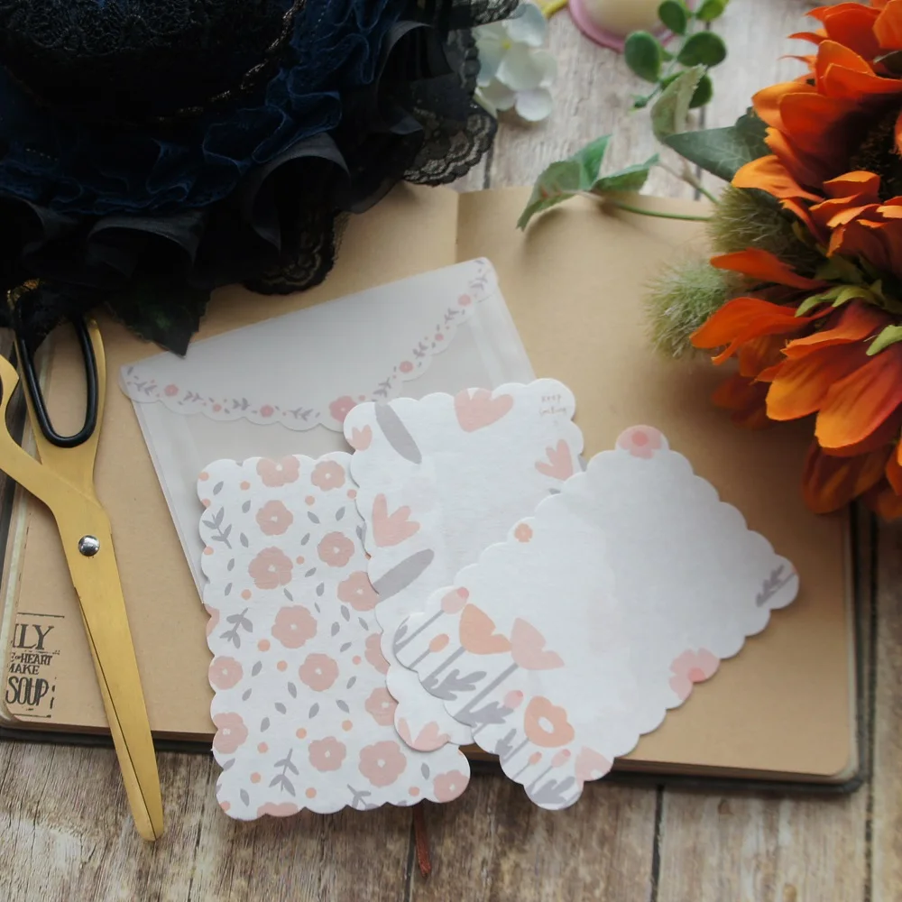 30pcs 5 Envelop Soft Orange Red Flower Design Paper Creative Craft Paper Background Scrapbooking Gift Use
30pcs 5 Envelop Soft Orange Red Flower Design Paper Creative Craft Paper Background Scrapbooking Gift Use