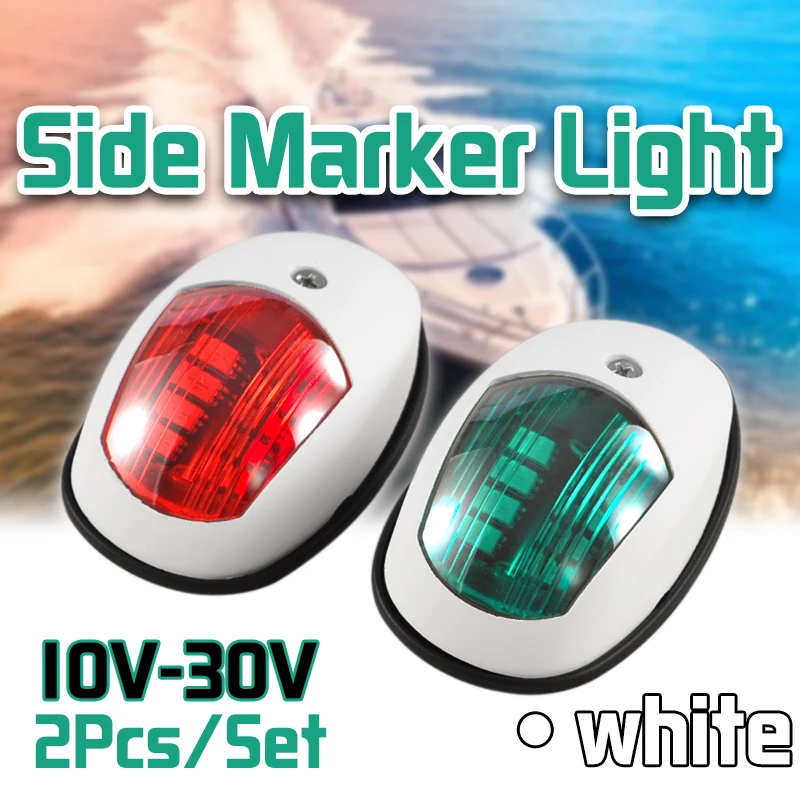2X 10V 30V LED Navigation Light Signal Warning Lamp Signal Lamp For Marine Boat Yacht Automotive Goods Car Accessories
2X 10V 30V LED Navigation Light Signal Warning Lamp Signal Lamp For Marine Boat Yacht Automotive Goods Car Accessories