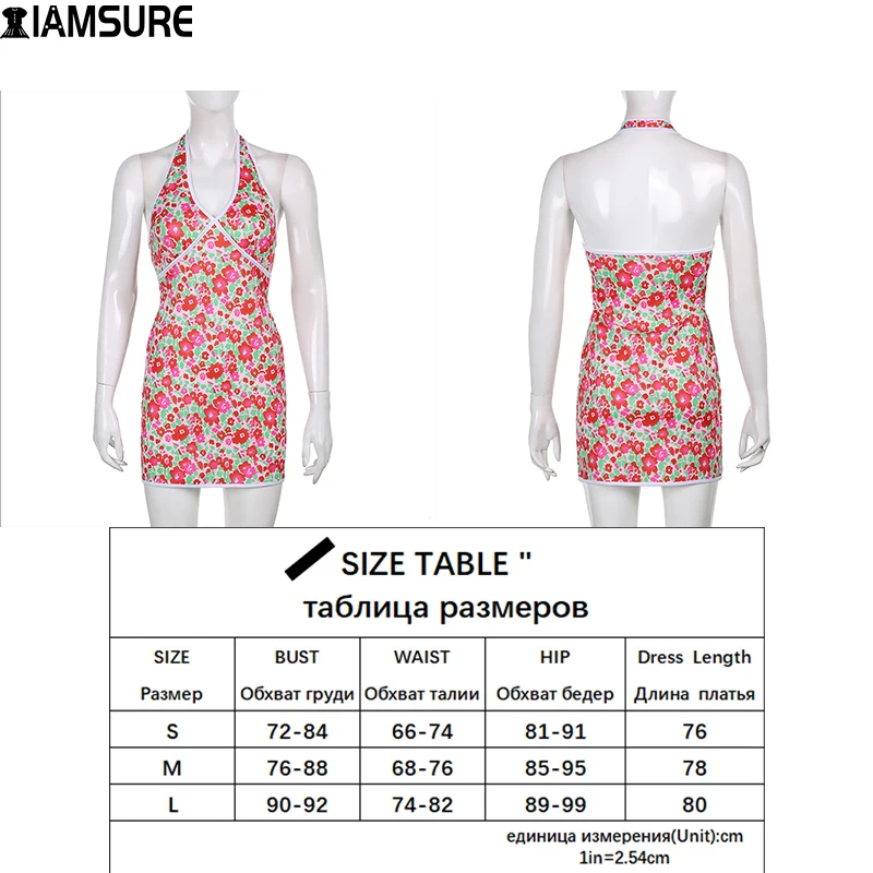IAMSURE Floral Halter A-Line Summer Dress Sexy Slim Sleeveless Knited Mini Dresses For Women 2021 Fashion Casual Prairie Chic
IAMSURE Floral Halter A-Line Summer Dress Sexy Slim Sleeveless Knited Mini Dresses For Women 2021 Fashion Casual Prairie Chic