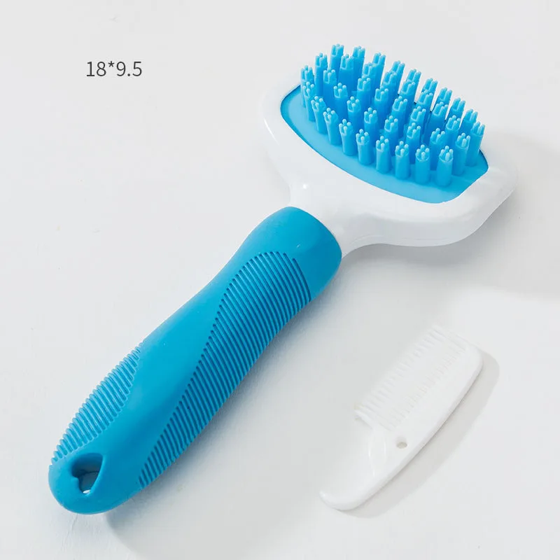 High Quality Silicone Pet Dog Cat Grooming Comb Brush for Bathing Cleaning Massage Plastic Brush Comb for Dogs Cats
High Quality Silicone Pet Dog Cat Grooming Comb Brush for Bathing Cleaning Massage Plastic Brush Comb for Dogs Cats