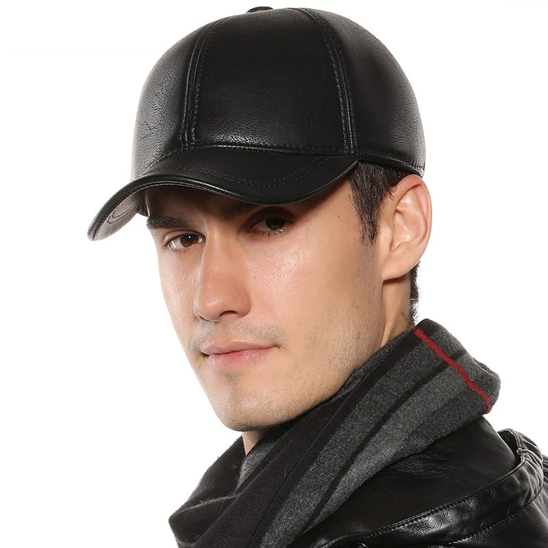 Autumn and Winter New Leather Baseball Cap Middle-Aged and Elderly Baseball Cap Men's Solid Color Windproof Warm Hat
Autumn and Winter New Leather Baseball Cap Middle-Aged and Elderly Baseball Cap Men's Solid Color Windproof Warm Hat