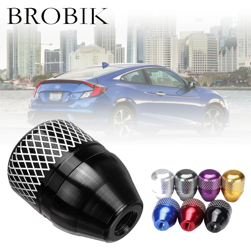 BROBIK For Honda CIVIC Free Shipping JDM Style Aluminum Gear Shift Knob Shifter Lever Knob Manual Transmission
BROBIK For Honda CIVIC Free Shipping JDM Style Aluminum Gear Shift Knob Shifter Lever Knob Manual Transmission