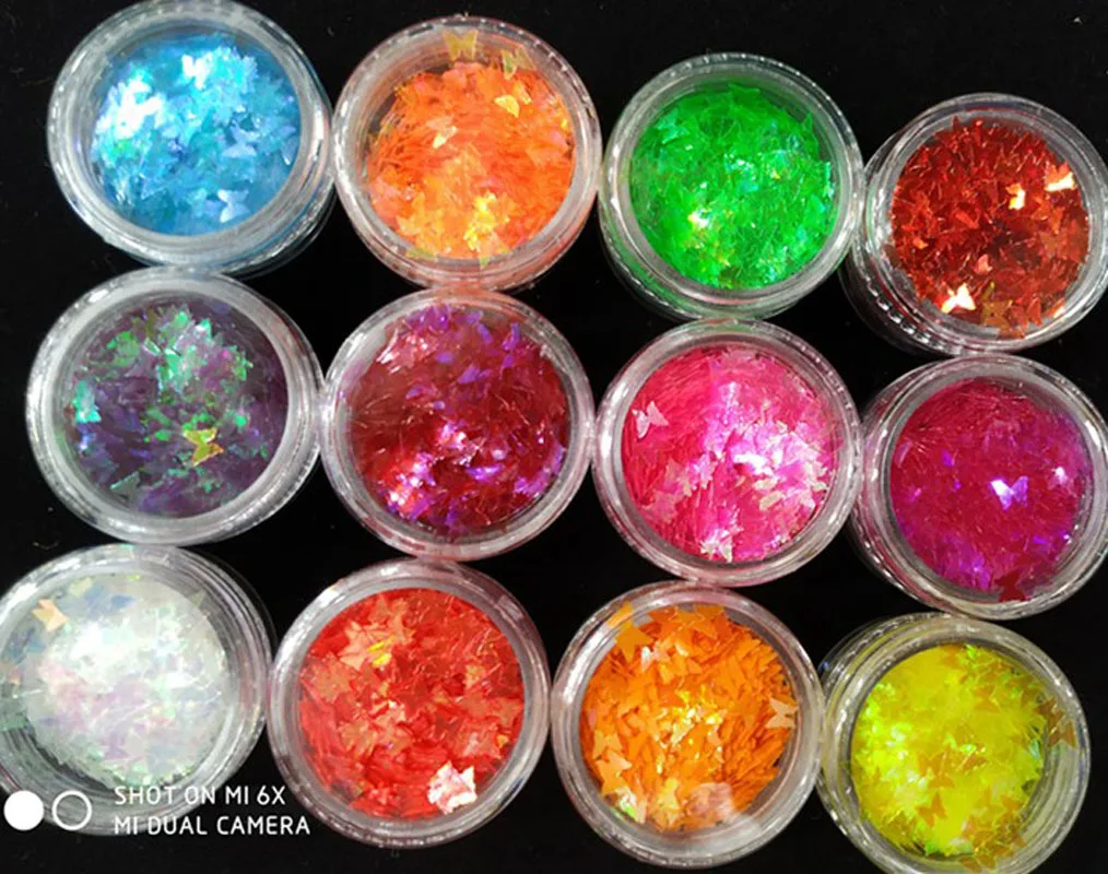 12 Color Ultra-Thin Symphony Butterfly Glitter Nails Sequins 12 Piece TRANSLUCENT Butterfly Sequin Rainbow Butterfly Glitter
12 Color Ultra-Thin Symphony Butterfly Glitter Nails Sequins 12 Piece TRANSLUCENT Butterfly Sequin Rainbow Butterfly Glitter
