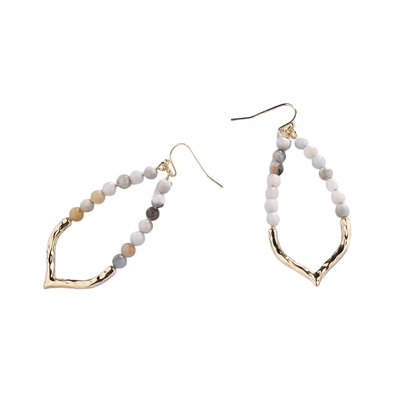 Multi Kind Natural Stone Earrings Gold Plating Jades Stone Beads Drop Earrings Handmade Earrings for Women Jewelry Gifts WX1723
Multi Kind Natural Stone Earrings Gold Plating Jades Stone Beads Drop Earrings Handmade Earrings for Women Jewelry Gifts WX1723