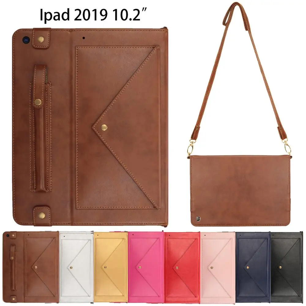 HYYGEDeal Tablet cases envelope Leather Handbag shoulder strap Stand case for Apple ipad 10.2 2019
HYYGEDeal Tablet cases envelope Leather Handbag shoulder strap Stand case for Apple ipad 10.2 2019