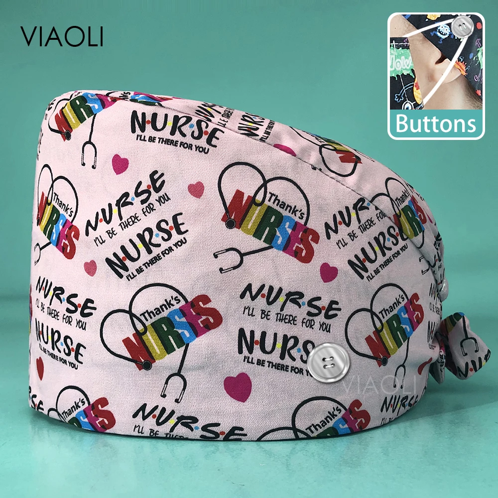 Surgical caps Pet doctor hats Europe and the United States Cotton printing Men and women doctor hats Nurse hats Health hats 2021
Surgical caps Pet doctor hats Europe and the United States Cotton printing Men and women doctor hats Nurse hats Health hats 2021