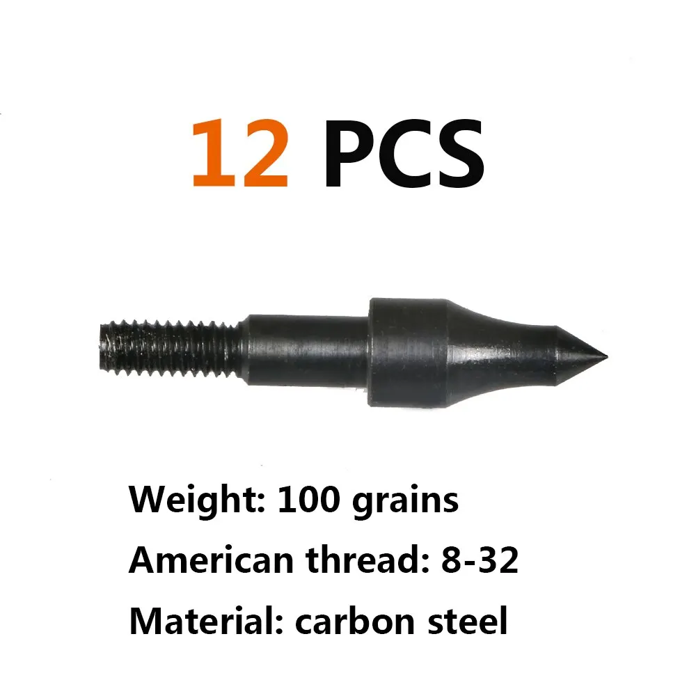 Archery Beginner Archery Carbon Steel Arrow 12-Piece Set Basic Practice Archery Wide-Pointed Arrow/Fiberglass Arrow
Archery Beginner Archery Carbon Steel Arrow 12-Piece Set Basic Practice Archery Wide-Pointed Arrow/Fiberglass Arrow