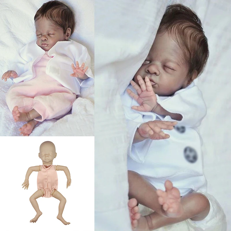 16 Inch Reborn Kit Soft Touch Vinyl Newborn Baby Doll DIY Blank Doll Kit Unpainted Unfinished Doll Parts Bebe Boneca Kit Diy Toy
16 Inch Reborn Kit Soft Touch Vinyl Newborn Baby Doll DIY Blank Doll Kit Unpainted Unfinished Doll Parts Bebe Boneca Kit Diy Toy