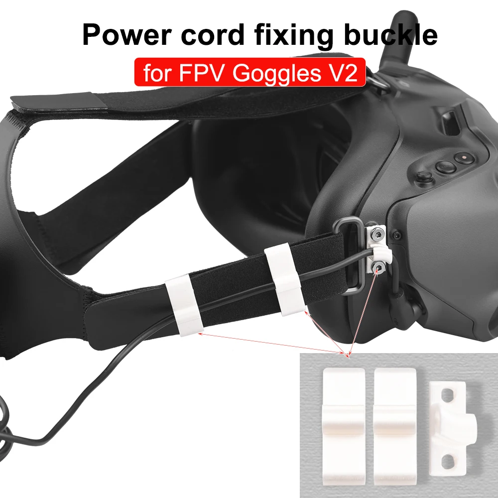 Mini Power Cord Fixing Buckle for DJI FPV Goggles V2 Data Cable Storage Management Line Anti-Loosing Portable Drone Accessories
Mini Power Cord Fixing Buckle for DJI FPV Goggles V2 Data Cable Storage Management Line Anti-Loosing Portable Drone Accessories