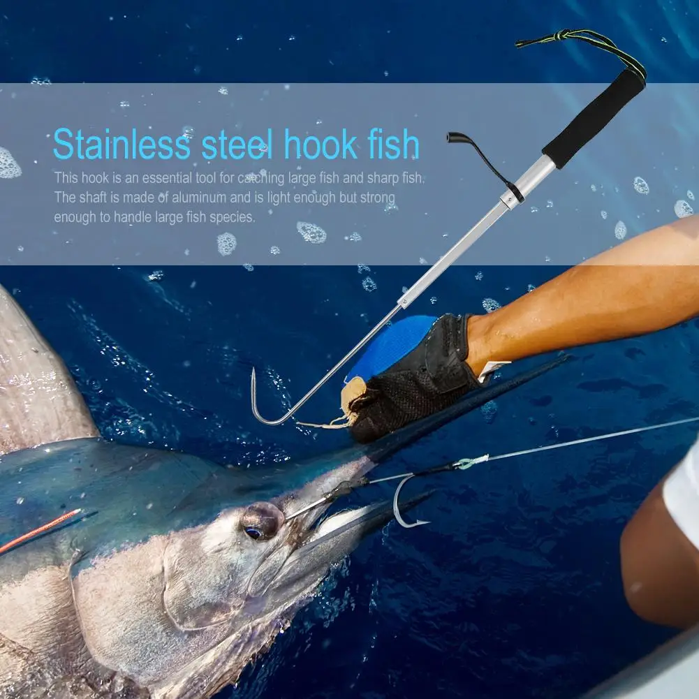 Spear Hook Fishing Gripper Outdoor Stainless Steel Flexible Fishing Gaff Grip Holder Fishing Line Connect Soft Baits
Spear Hook Fishing Gripper Outdoor Stainless Steel Flexible Fishing Gaff Grip Holder Fishing Line Connect Soft Baits