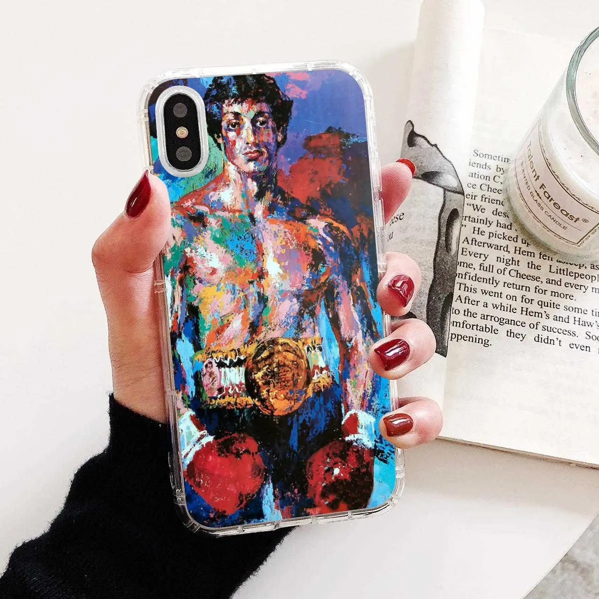 Мягкий чехол для Samsung Galaxy S6 S10E S10 Edge Lite Plus Core Grand Prime Alpha J1 mini Rocky Balboa постер|Бамперы| |