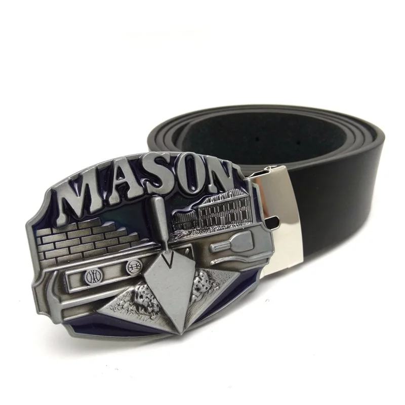 Antique Silver Freemason Buckle Casual Black PU Leather Waist Belt for Men Western Cowboy Accessories for Clothing Fashion Gifts
Antique Silver Freemason Buckle Casual Black PU Leather Waist Belt for Men Western Cowboy Accessories for Clothing Fashion Gifts