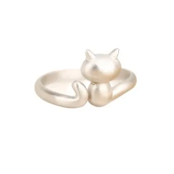 Cute and Creative Girl Small Animal Cat Pet Cat Opening Ring Adjustable Anti-allergic Wild Ring R10.01
Cute and Creative Girl Small Animal Cat Pet Cat Opening Ring Adjustable Anti-allergic Wild Ring R10.01