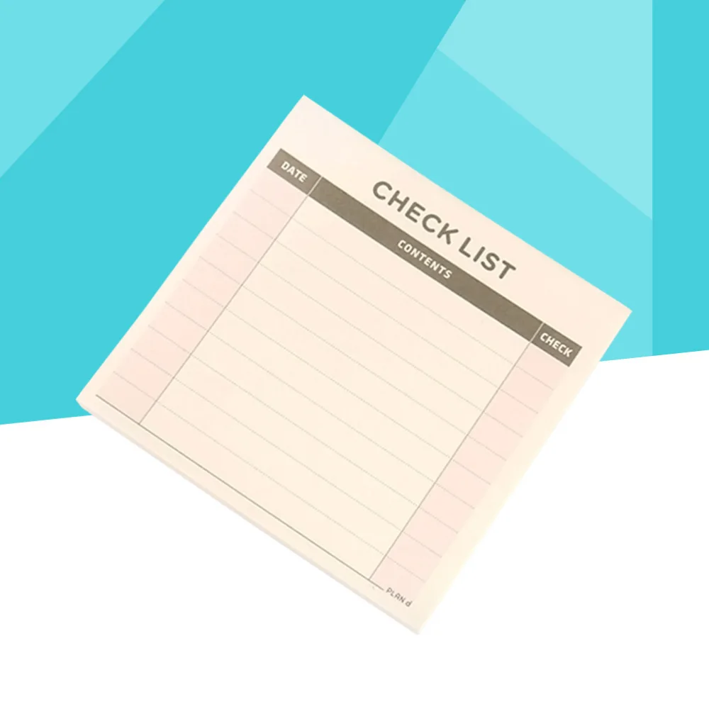 60 Sheets Memo Pad Schedule Plan Notebook Notepad for School Office Supplies (To-do List)
60 Sheets Memo Pad Schedule Plan Notebook Notepad for School Office Supplies (To-do List)
