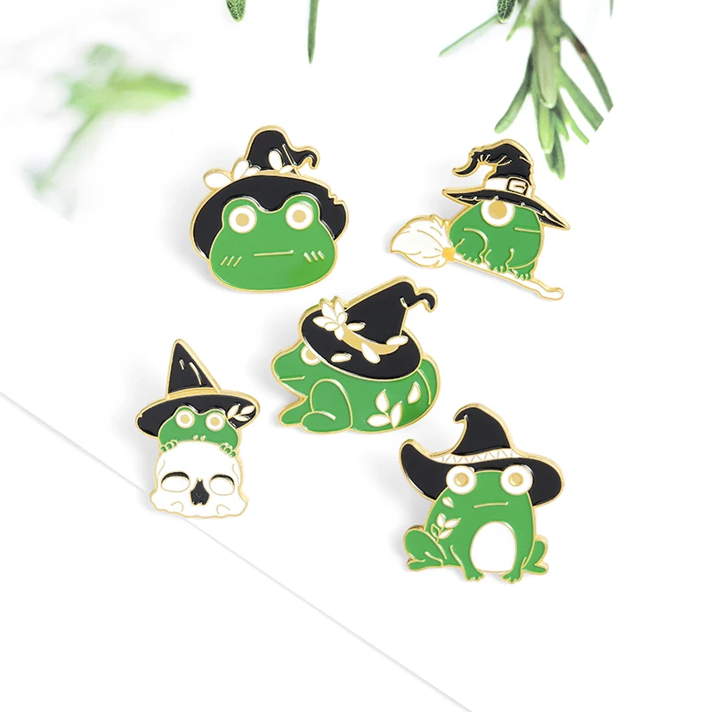 Funny Wizard Froggy Enamel Pin Frog Cartoon Animal Brooches Backpacks Lapel Pin Badge Jewelry Gift for Kids Friends Wholesale
Funny Wizard Froggy Enamel Pin Frog Cartoon Animal Brooches Backpacks Lapel Pin Badge Jewelry Gift for Kids Friends Wholesale