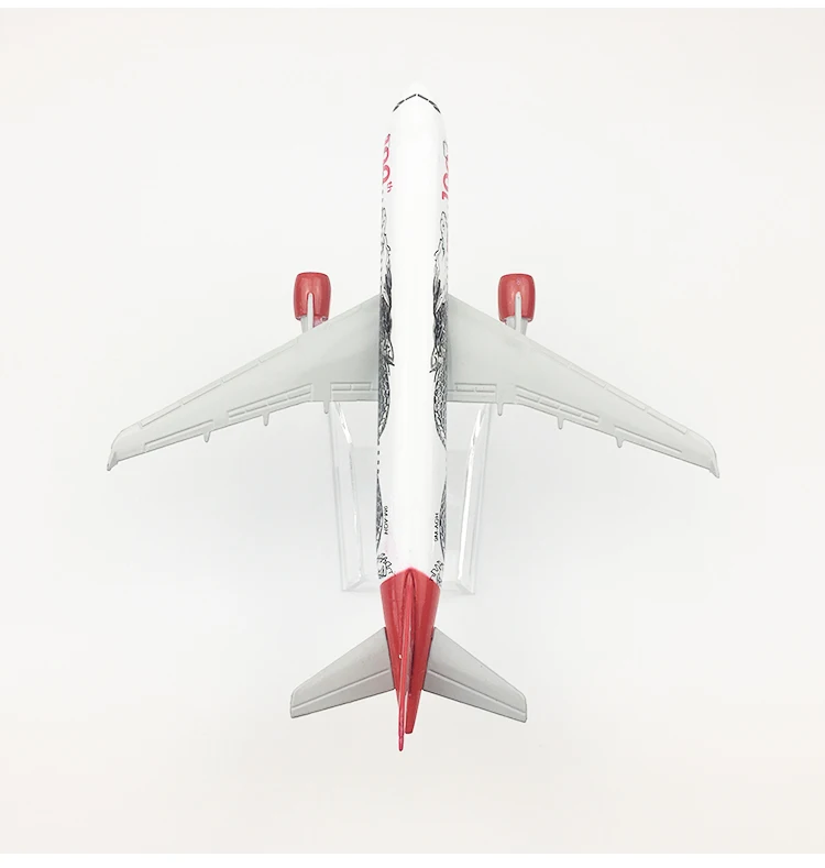 16cm Air Asia Airlines Airplane Model A320 100th Anniversary White Dragon Aviation Model Airway Aircraft Model Scale Toys 1:400
16cm Air Asia Airlines Airplane Model A320 100th Anniversary White Dragon Aviation Model Airway Aircraft Model Scale Toys 1:400