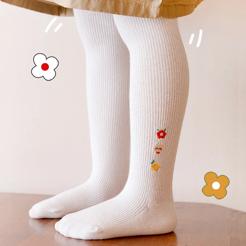 3-8 Year Spring and Autumn Girls Leggings New Children's Tights, Embroidered Flowers Girls Pantyhose
3-8 Year Spring and Autumn Girls Leggings New Children's Tights, Embroidered Flowers Girls Pantyhose