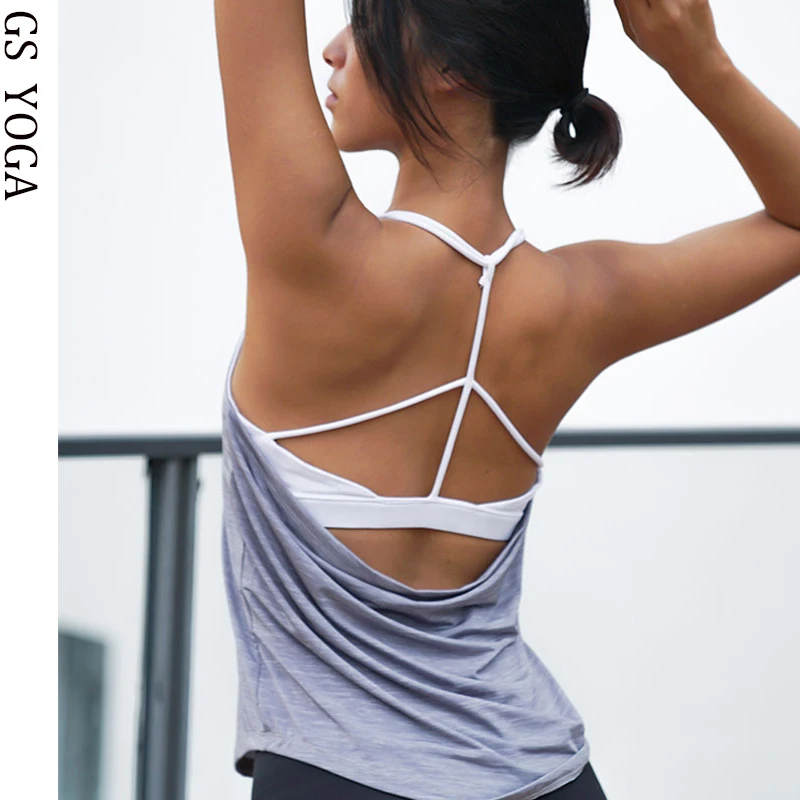 Women Fack Two Pcs Inner Padded Fitness Vest Shoulder Strap Sports Shirt Sleeveless Yoga Vest Gym Quick-Dry Running Tank Top
Women Fack Two Pcs Inner Padded Fitness Vest Shoulder Strap Sports Shirt Sleeveless Yoga Vest Gym Quick-Dry Running Tank Top