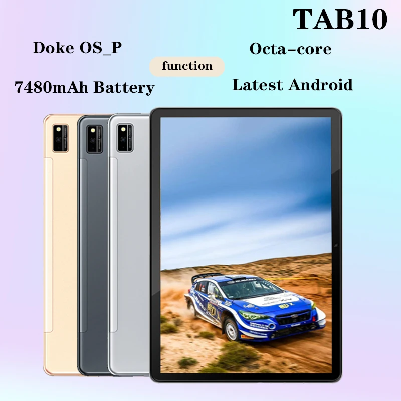 

Tablet Blackview Tab 10 PC 10.1 Inch Android 11 7480mAh Battery 4GB RAM 64GB ROM Octa Core 13MP Rear Camera WIFI LTE Phone Call