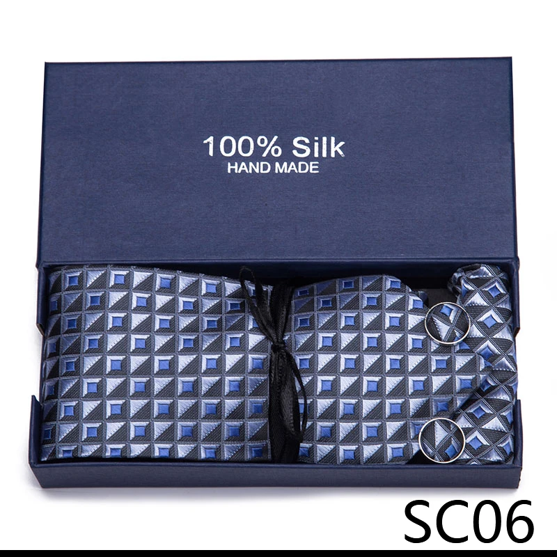 Mix Colors Hot sale High Grade Nice Handmade Jacquard Silk Tie Pocket Squares Set Necktie Box Blue Man St. Valentine's Day
Mix Colors Hot sale High Grade Nice Handmade Jacquard Silk Tie Pocket Squares Set Necktie Box Blue Man St. Valentine's Day